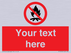 Custom prohibition No campfire